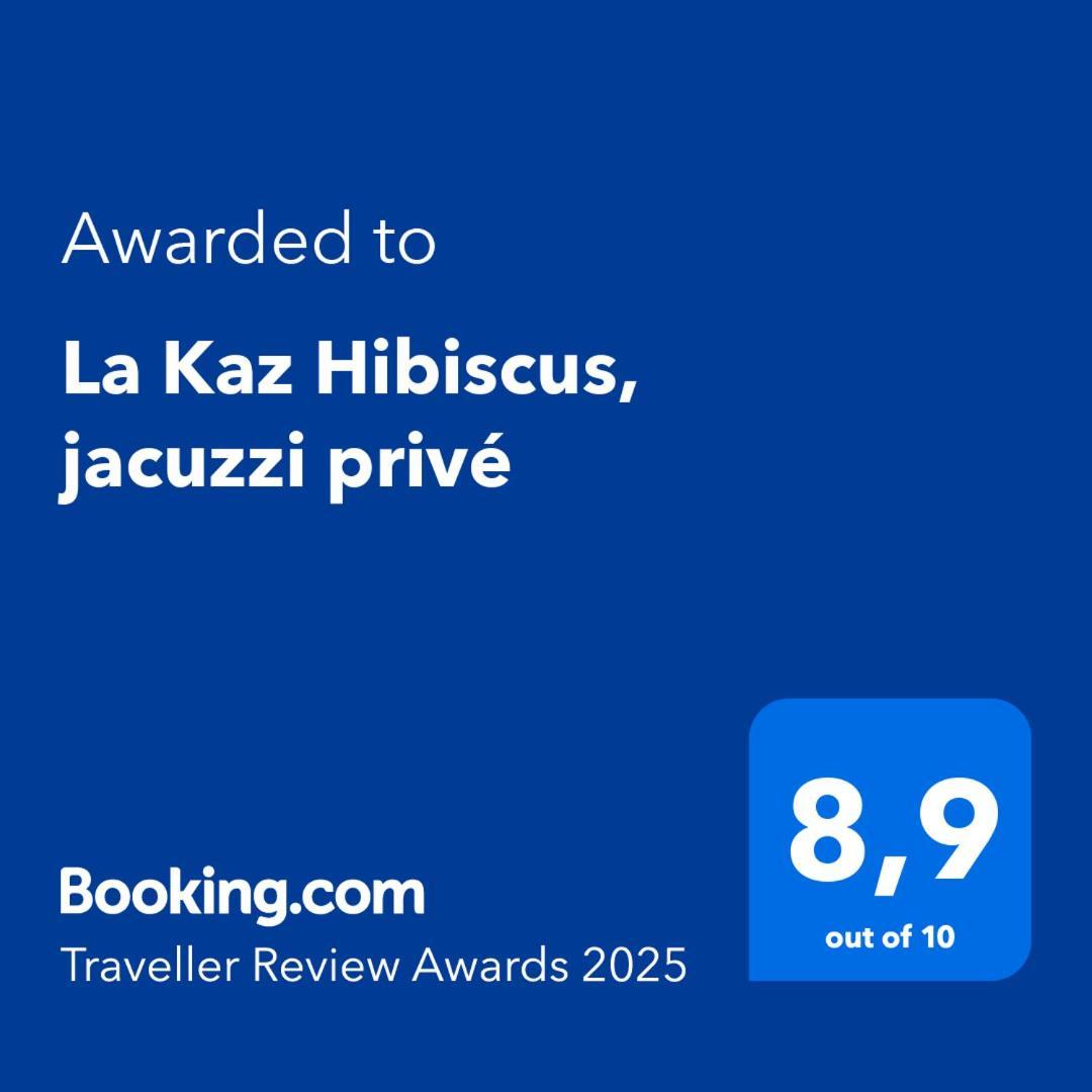 La Kaz Hibiscus, Jacuzzi Prive Villa Le Tampon Exterior foto